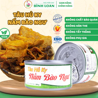 Tàu Hủ Ky Nấm Bào Ngư - Váng Đậu, Phù Trúc, Ăn Liền - Giàu Dinh Dưỡng - Thực Phẩm Chay Bình Loan - 200g