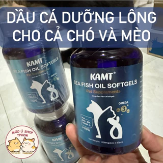 DẦU CÁ KAMT DƯỠNG LÔNG CHO CẢ CHÓ VÀ MÈO