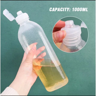 Chai Nhựa Đựng Dầu Ăn Dạng Bóp 500ml Tiện Dụng