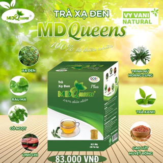 Trà xạ đen MD Queens 100% thảo dược thiên nhiên giúp ổn định huyết áp, Hạ mỡ máu, men gan, thanh lọc cơ thể