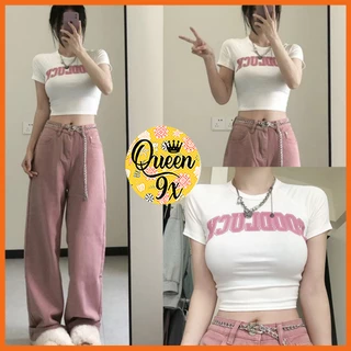 Áo Croptop Goodluck Dễ Thương