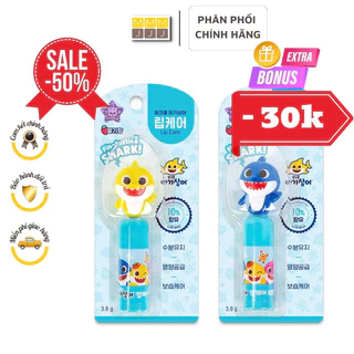 Son dưỡng môi hữu cơ cho bé hàng nội địa Hàn Quốc thương hiệu Poporo, Babyshark, Pinkfong - minjeebaby