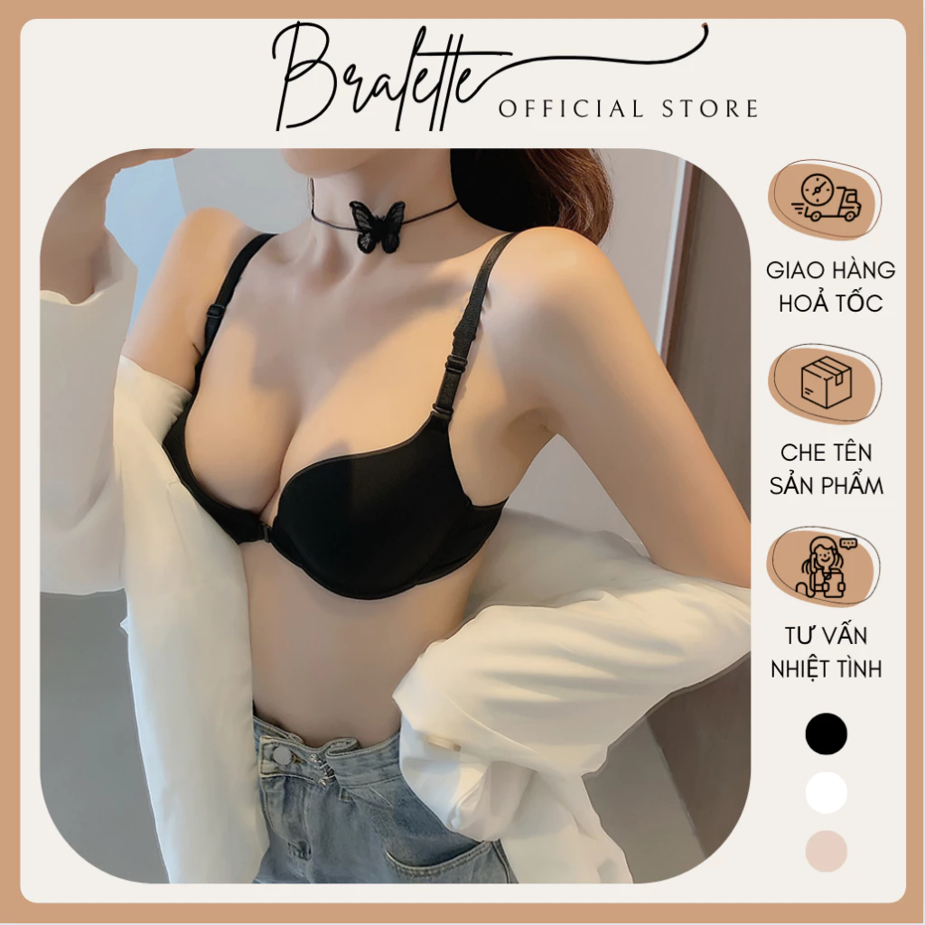 Áo Lót Đệm Vừa Cài Trước Có Gọng BRALETTE Nâng Ngực Hàng Cao Cấp AL08