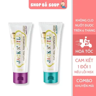 Kem đánh răng cho bé Jack N'Jill Organic có thể nuốt được dành cho trẻ trên 6 tháng Shop Bố Soup