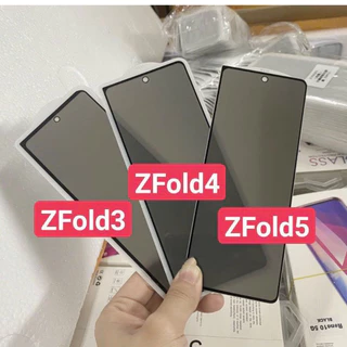 Kính cường lực chống nhìn trộm cho Samsung Z Fold 5/ Z Fold 4/ Z Fold 3 Full màn hình siêu bảo mật