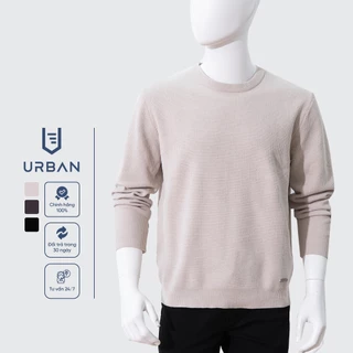 Áo Len Nam Cổ Tròn Urban MERINO SWEATER Chất Liệu Cao Cấp Mềm Mịn, Giữ Ấm Tốt, Hạn Chế Bai Xù No. 2693