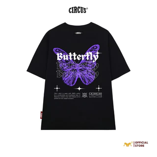 Áo thun unisex oversize local brand 100% cotton - MÃ BUTTERFLY S14 CIRCUS