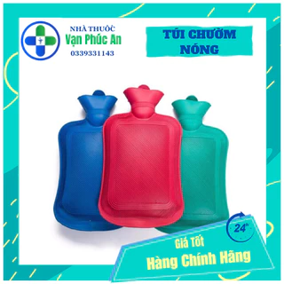 Túi chườm nóng cao su chườm nóng đau bụng kinh giảm sốt, giảm đau, điều hòa khí huyết (túi 2000ml)