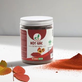 Bột gấc khô nguyên chất - Hũ 200g | LAS Việt Nam