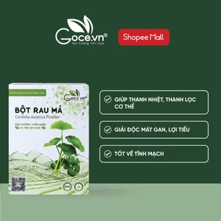 Bột rau má nguyên chất Goce - 45g (15 gói x 3g) ST