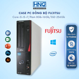 Case máy tính đồng bộ Nhật Fujitsu CPU i7 i5 i3 , Ram 8G, 16gb SSD 128GB, SSD 256GB - HNQ COMPUTER Bảo Hành 12 Tháng