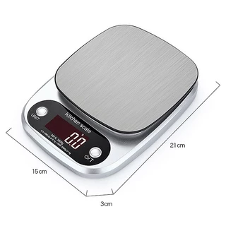 Cân Tiểu ly nhà bếp Mini Định Lượng 3kg - 5kg - 10kg Tặng kèm 2 viên pin-Ebalance Kitchen Scale