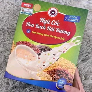 COMBO 2 HỘP NGŨ CỐC HOA BẠCH HẢI ĐƯỜNG ĂN NGON-NGỦ NGON-TỐT CHO SỨC KHỎE