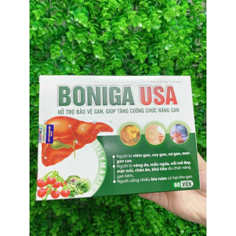 hỡ trợ bổ gan Boniga USA