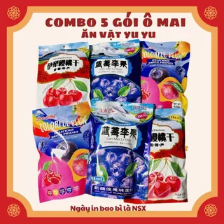 Combo 5 Gói kẹo ô mai 408G