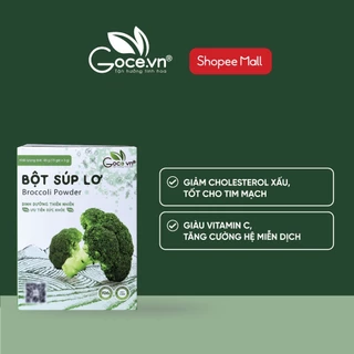 Bột súp lơ nguyên chất Goce (Bông cải xanh) - 45g (15 gói x 3g) ST