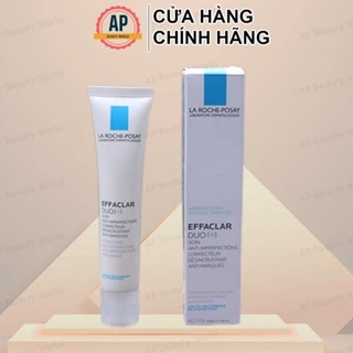 Kem Giảm Mụn La Roche-Posay Effaclar DOU+ giảm thâm, thông thoáng lỗ chân lông 40ml