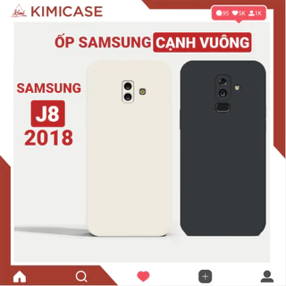 Ốp Samsung J8 / A6+ dẻo vuông bảo vệ camera chống va đập