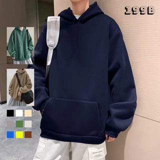 Áo Hoodie Thời Trang Lót Nỉ Dễ Phối Đồ, Áo Nỉ Bông Giá Rẻ Đầy Đủ Màu 199B