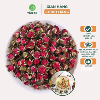 Trà Hoa Hồng Tây Tạng Sấy Khô Loại 1 100g Giúp Dưỡng Nhan, Giảm Cân, Thải Độc Gan