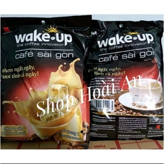 Cafe Wake up Sài Gòn Vinacafe (Bịch 24 gói)