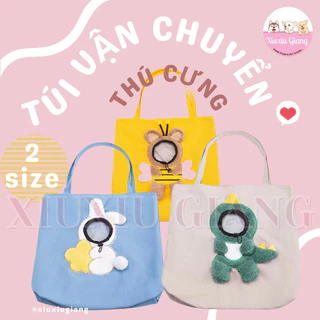 Túi Vận Chuyển Thú Cưng Có Chui Đầu Ra Ngoài Xinh Xắn - Xiuxiu Giang