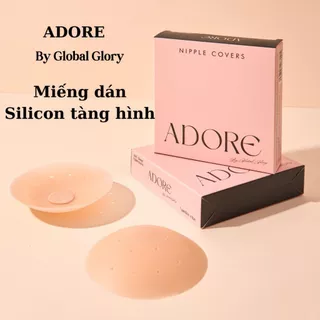 Miếng dán ngực silicone tàng hình cao cấp ADORE - Hàng chính hãng