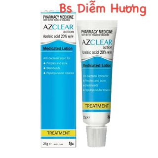 [CHÍNH HÃNG] KEM BÔI GIẢM MỤN MỜ THÂM AZCLEAR ACTION AZELAIC A.CID 20%