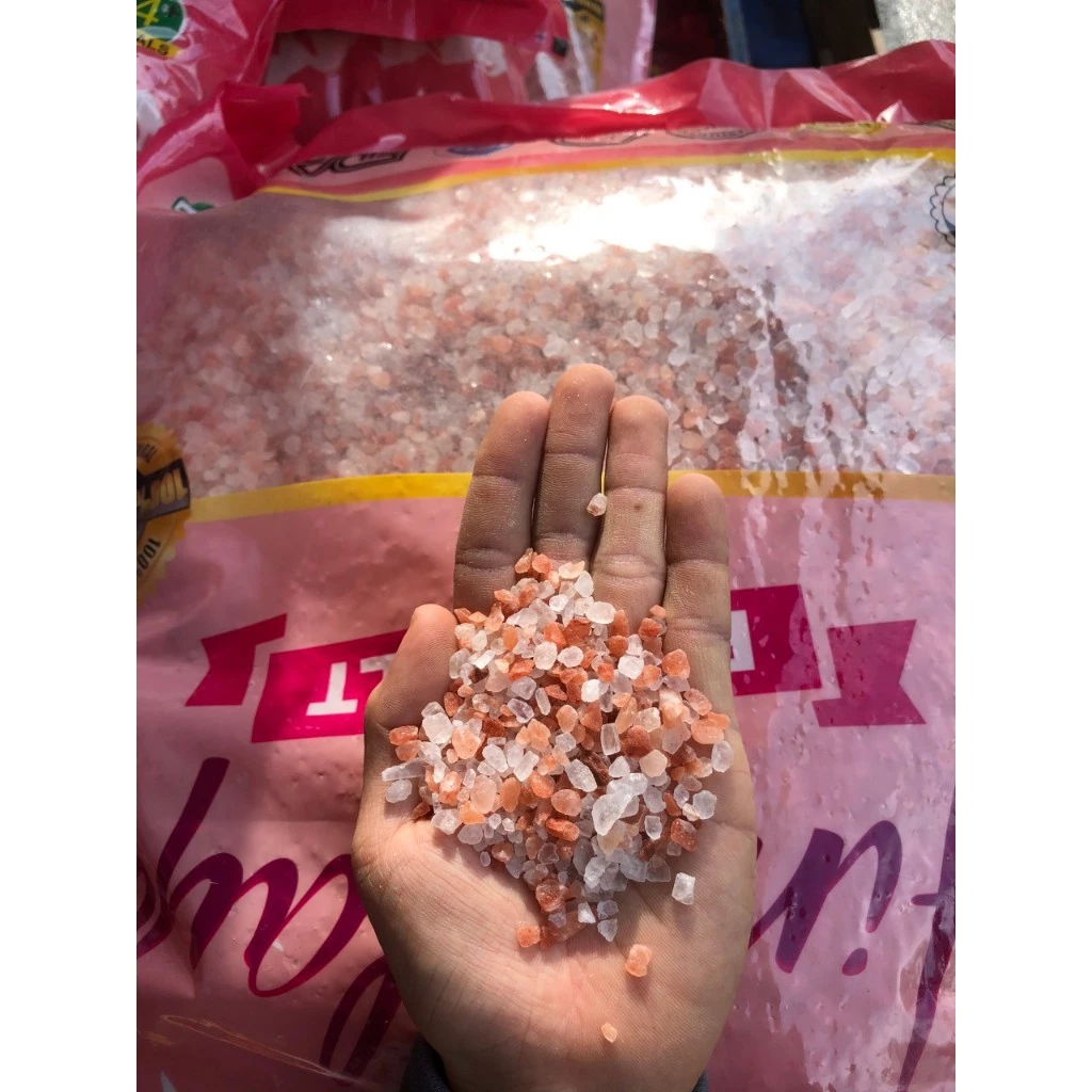 500g Muối hồng Hạt thô/ Muối hồng Himalaya nguyên hạt (gói 500g)