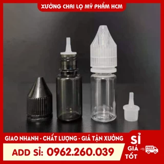 Chai Nhựa Chiết Mực Xăm 5ml