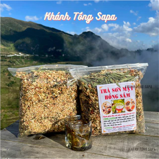 Trà sơn mật hồng sâm 500G | Khánh Tống Sapa