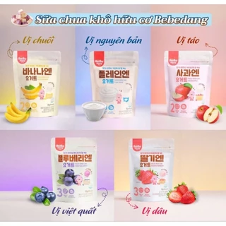 SỮA CHUA KHÔ BEBEDANG HÀN QUỐC cho bé từ 6 tháng tuổi