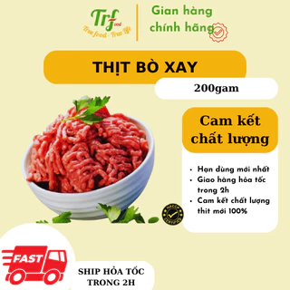 Thịt bò xay nhập khẩu Truefood 200g [HN ship hỏa tốc]