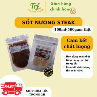 Sốt nướng Steak túi 100ml dùng cho 500g thịt [HN ship hỏa tốc]