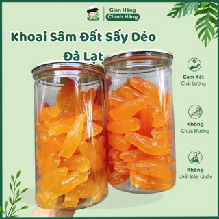 ✅[HÀNG LOẠI 1] Khoai Sâm Đất Sấy Dẻo Đà Lạt Không Đường, Không Chứa Chất Bảo Quản Thơm Ngon Giảm Cân Tốt Cho Sức Khỏe