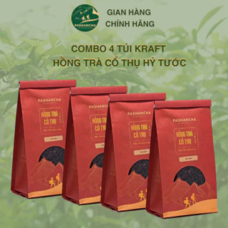 Combo Hồng Trà Cổ Thụ Hỷ Tước Trà Shan Tuyết Cổ Thụ Quà Biếu Tặng 100% Lá Trà 300-500 Tuổi Hà Giang Hàng Tuyển Chọn