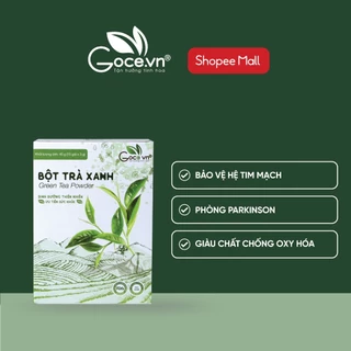 Bột trà xanh nguyên chất Goce - 45g (15 gói x 3g) ST