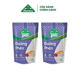 Combo 2 Túi Đường Phèn Biên Hòa Pro 500 Gram/túi