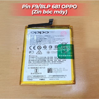 Pin F9/BLP 681 OPPO Bóc Máy