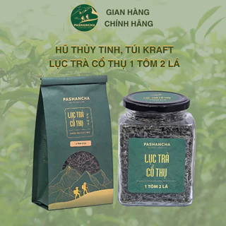 Lục Trà Cổ Thụ  1 Tôm 2 Lá Trà Shan Tuyết Cổ Thụ Quà Biếu Tặng Sang Trọng, Loại Cao Cấp