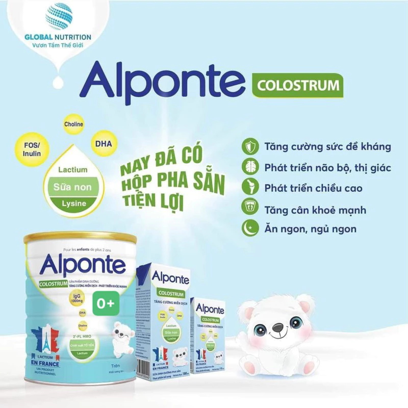 Sữa Alponte Colostrum