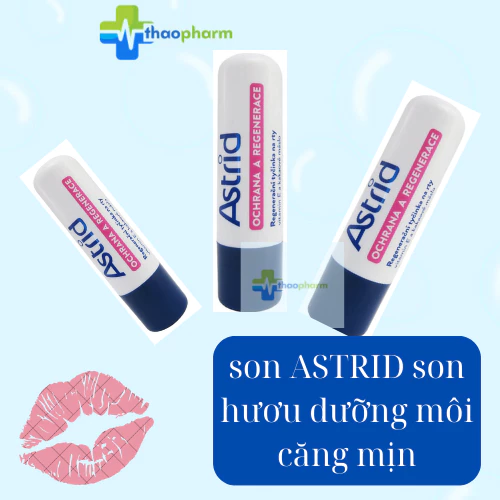 Son dưỡng môi astrid cho đôi môi căng mọng