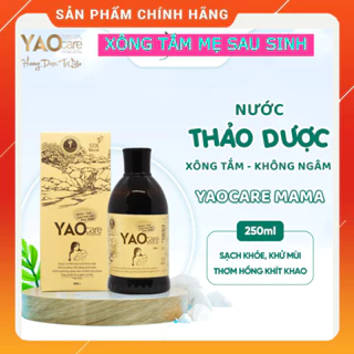 Xông tắm sau sinh YAOCARE MAMA 250ml chăm sóc mẹ sau sinh, xông ngâm vùng kín, khử mùi bà đẻ  - Chính hãng DK Pharma