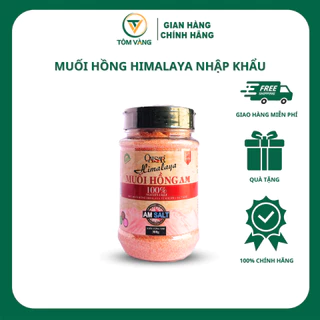 Muối hồng Himalaya nhập khẩu Pakistan dùng cho ăn kiêng, giảm cân, eatclean - Tôm Vàng