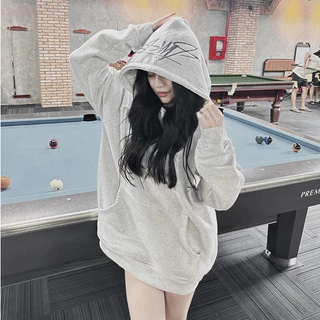 Áo Hoodie Stussy Mũ Thêu Form Rộng Nam Nữ Vải Nỉ Cotton Cao Cấp