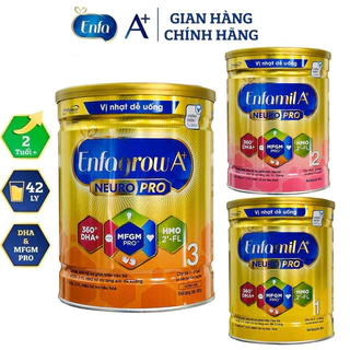 Sữa Enfagrow A+ 3,4, Enfamil a+ 1,2 830g