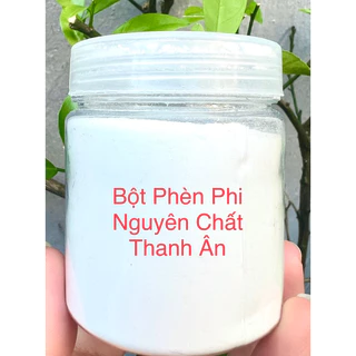 Bột Phèn Chua Chưng Cất Nguyên Chất 200gr khử mùi hôi nách, hôi chân, mồ hôi tay, chân, khử thâm