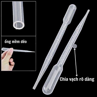 (Lẻ 1 chiếc) Ống bón sữa tiệt trùng, ống nhỏ giọt pipet 3ml tiệt trùng cao cấp