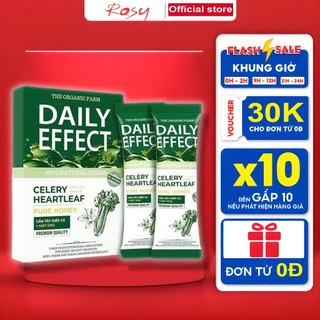 Nước Uống Detox Cần Tây Diếp Cá Mật Ong DAILY EFFECT (hộp 14 gói)