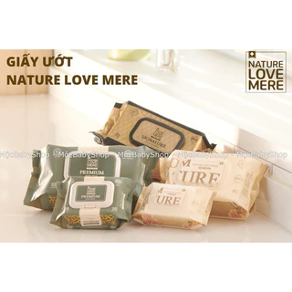 KHĂN GIẤY ƯỚT CAO CẤP NATURE LOVE MERE (BỊCH LỚN 70 TỜ)